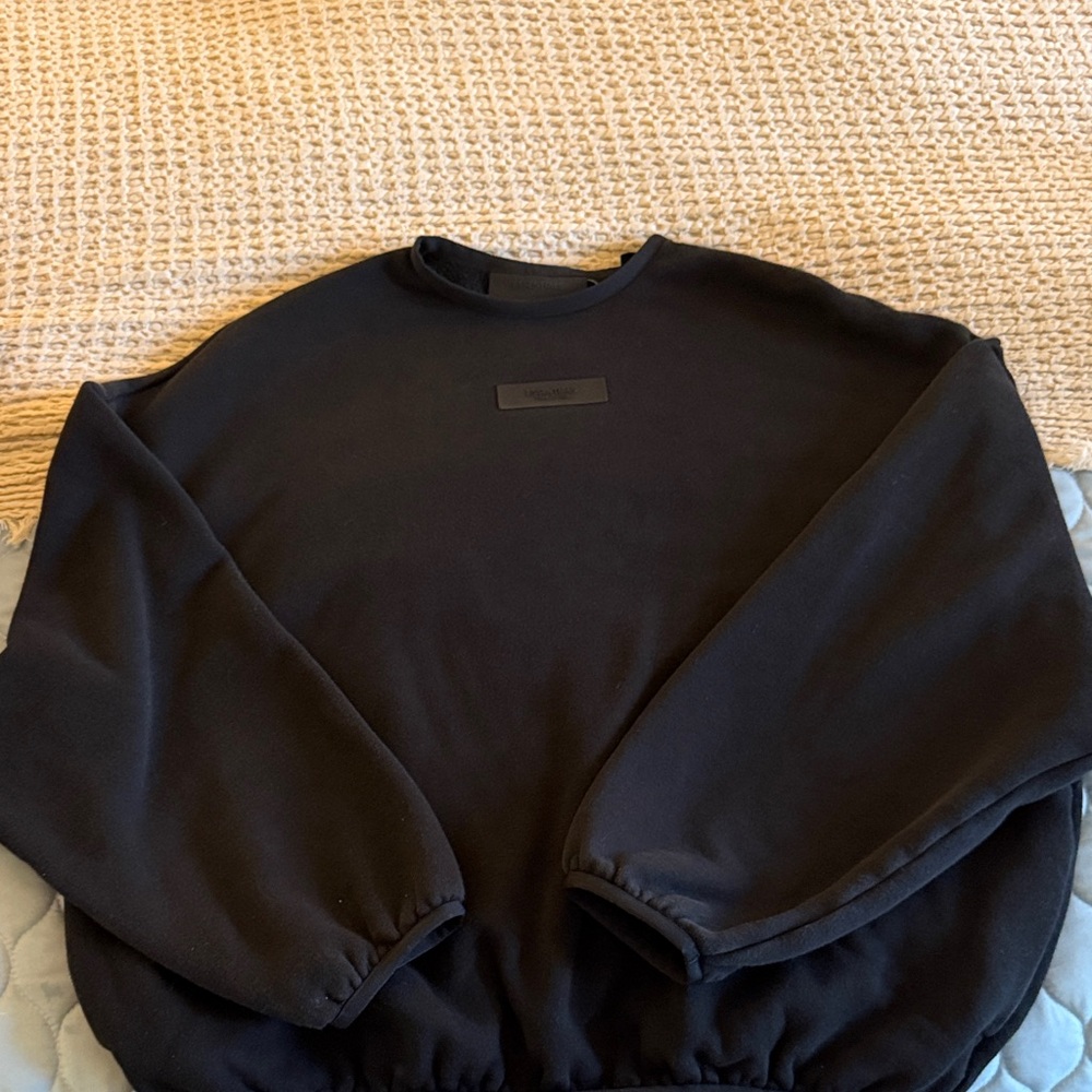 FearofGod Essentials Black Men's Sweater